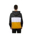 thumbnail image 5 of Men's New Era Black Pittsburgh Steelers Ripstop Quarter-Zip Hooded Windbreaker, 5 of 5