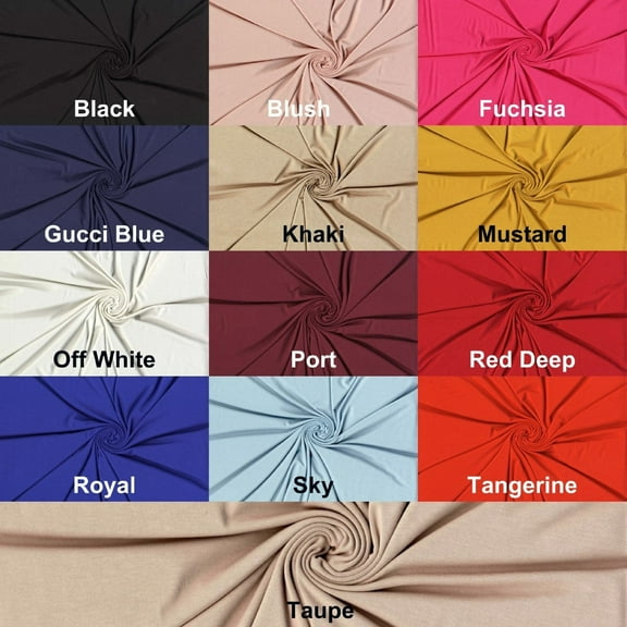 Jersey Verdure ™ Rayon Spandex 220 GSM, Modal like softness - Knit Fabric (HEATHERCHARCOAL, 1.5"x1.5"SampleOfFabric)