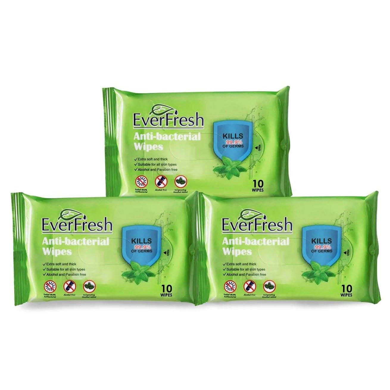 Everfresh AntiBacterial Wipes