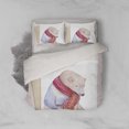 thumbnail image 2 of 3D Bear Quilt Cover Set Bedding Set Pillowcases 42, 2 of 3