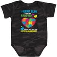 thumbnail image 3 of Inktastic I Wear Blue for My Brother Autism Awareness Boys or Girls Baby Bodysuit, 3 of 5