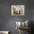 thumbnail image 2 of Farmhouse Sunflower Wall Art Country Sunflower Pictures Wall Decor Rustic Flower Canvas Print Painting Modern Home Artwork Decorations For Bathroom Living Room Bedroom Framed 12"X 16", 2 of 6