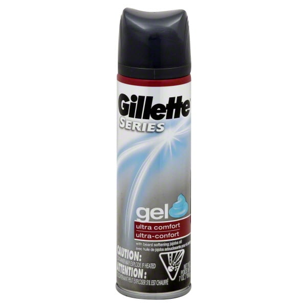 P & G Gillette Series Shave Gel, 7 oz