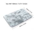 thumbnail image 4 of Yeacher Ultra Soft Tie-Dye Style Gradient Color Carpet Floor Bedroom Mat Rectangle Shape Fluffy Rug for Living Room Bedroom Balcony Hallway Mat, 4 of 8