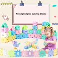thumbnail image 4 of Bloques De Construcción De Números Matemáticos Para Niños Y Niñas Juguetes De Habilidades Motoras Bloques De Construcción De Cubos Apilables Juguetes De Rompecabezas De Ensamblaje Diy 96 Uds/110 Uds Cateissary HA040090-01, 4 of 6