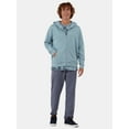 thumbnail image 6 of No Boundaries Zip Hoodie with Long Sleeves, Men's & Big Men's, 6 of 8