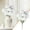 White, variant on Carnations Artificial Flowers, Real Touch Carnation Flowers with Stems for Wedding, Home, Table Centerpieces, Floral Arrangements, Wedding Bouquets for Bride, Light Pink