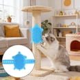 thumbnail image 5 of Outdor Turtle Shaped Cat Comb Wall Mounted Cat Scratching Board & Self Grooming Device, 5 of 5