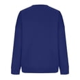 thumbnail image 3 of Womens Sweatshirts Oversized Crewneck Pullover Hoodies Trendy Cute Long Sleeve Drop Shoulder Sweater Tops 2XL, 3 of 5