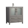 thumbnail image 3 of Vanity Art VA3030G 30 in. Single Sink Bathroom Vanity Set, Gray, 3 of 5