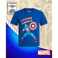 thumbnail image 3 of T-shirt Graphique Marvel Captain America pour Garçons Taille 10-12, 3 of 7