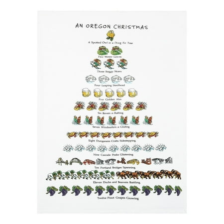 

Mistletoe & Co. an Oregon Christmas Kitchen Towel 18 x 26 C48