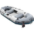thumbnail image 1 of Open Box Intex Mariner 3, 3-Person Inflatable Dinghy Boat Set with Aluminum Oars and High Output Air Pump for River and Lake Fishing and Boating -, 1 of 11