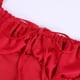 thumbnail image 5 of Vestido De Tirantes Finos Y2K Vestido de correa de espagueti para mujer Cintura de espina de pescado Mini vestido sexy Clubwear (Rojo L) Kuymtek para Mujer Rojo T L, 5 of 9