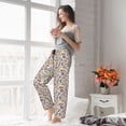 thumbnail image 6 of Bingfone Pajamas for Women,Paisley Flowers Pajama Pants with Pockets-X-Large, 6 of 7