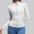 thumbnail image 4 of Women's UPF 50+ Sun Protection UV Jacket - Zip Up Hoodie Long Sleeve Hiking Fishing SPF Performance Shirt with Thumbhole, 4 of 6
