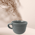 thumbnail image 2 of Gray Ceramic Soup Mug 22oz with handle, 2 of 5