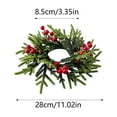 thumbnail image 2 of Candle Ring Wreath Ideal for Candles and Holders for Festivals and Decorative, 2 of 4