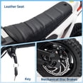 thumbnail image 3 of BeesClover 24V Kids Electric Dirt Bike, 350w Motorcycle with 10 MPH Max Speed & 12-Mile Range,Rear Wheel Suspension, Twist Grip Throttle, Rubber Tires, 3 of 7