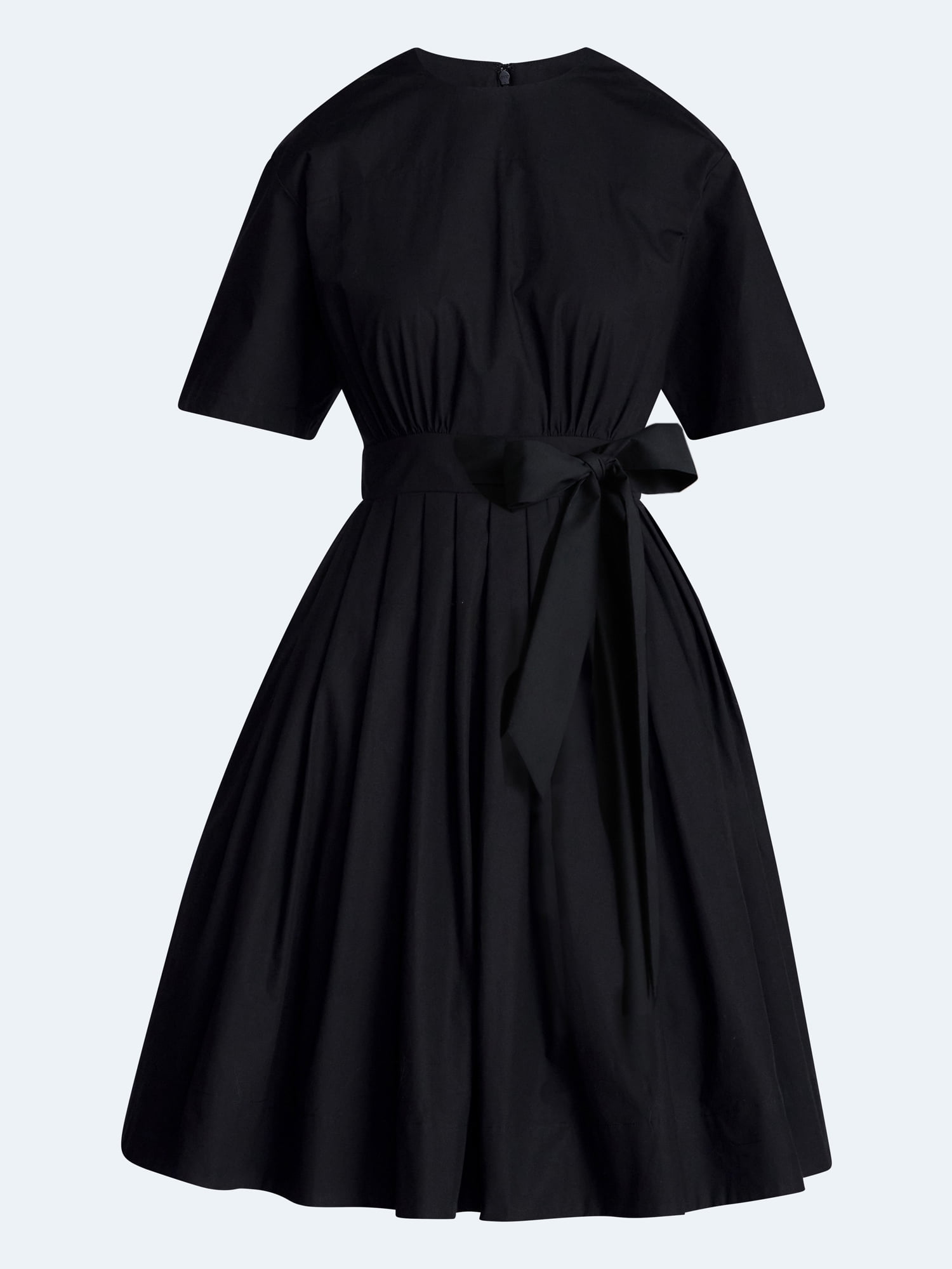 Devil Wears Prada Scoop Collection Women's and Women's Plus Cotton Tie-Waist Midi Dress, Sizes 0-26W