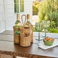 thumbnail image 5 of Better Homes & Gardens Rattan Wine Caddy, 5 of 6