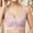 Pink, variant on TAIAOJING Sports Bras For Women Large Front Button Bra Thin Without Steel Ring Comfort Gathering Tank Top Bra