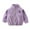 Purple, variant on Esaierr 1-12 Years Old Boys Girls Warm Cotton Jacket for Baby Kids,Fall Winter Long Sleeved Coats Jacket,Zipper Cardigan Jacket Knit Top