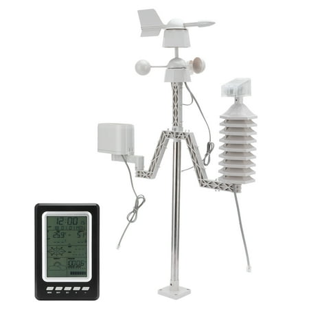 

Wind Sensor Wireless Weather Station Indoor And Outdoor Low Voltage Detection For Measuring Wind Speed For Pressure For Wind Direction