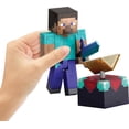 thumbnail image 2 of Figura de Acción MATTEL Minecraft Steve Coleccionable 5.5 Pulgadas, 2 of 7