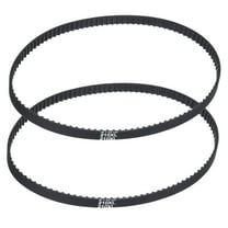 2 Pcs 210XL Rubber Timing Belt 105 Teeth Geared Belt 5.08mm Pitch x 10mm Width