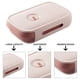 thumbnail image 1 of Portahuevos Cajón Caja de almacenamiento de huevos Refrigerador Conservación fresca Bandeja de albóndigas de huevo (Rosa), 1 of 5