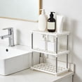 thumbnail image 7 of Konghyp 3 Tier Storage Shelves, Sturdy Shelving Unit for Kitchen, Pantry, Bathroom, Compact Floor Storage Rack, Easy Assembly, Multi-Purpose Organizer, 7 of 7