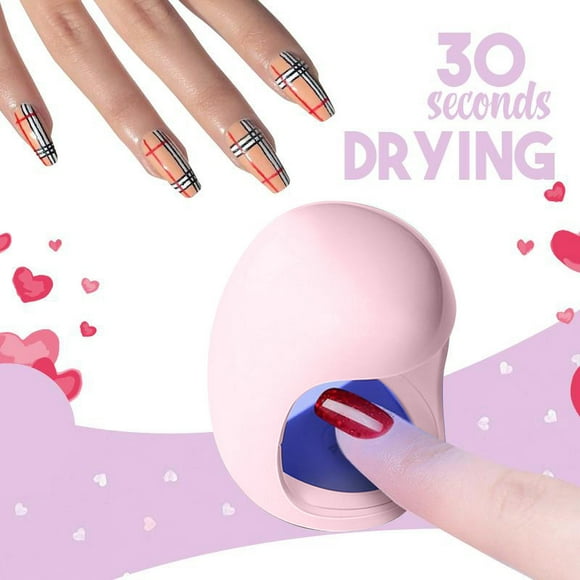 Lámpara de manicura Lámpara de fototerapia LED portátil Lámpara de uñas pequeña Luces de uñas