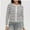 White Black, variant on Women's Winter Cardigan Sweaters Button Down Open Front Long Sleeve Cardigans Shirt Trendy Outerwear