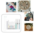 thumbnail image 4 of Kit de bordado con aguja mágica de 12 piezas con enhebradores para principiantes. B, 4 of 9