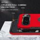 thumbnail image 3 of Funda resistente de doble capa con soporte y protector de pantalla para Google Pixel 9/9 Pro (vidrio templado rojo con anillo plano), 3 of 8