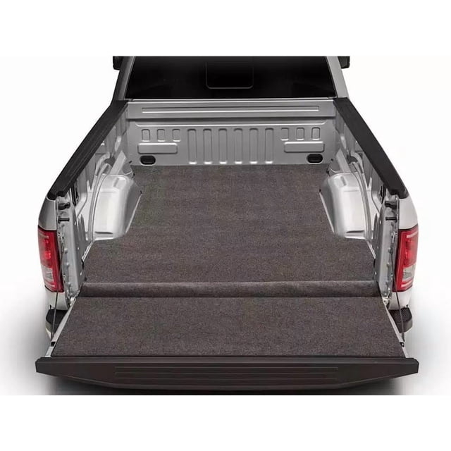 BedRug Bed Mat XLTBMR24DCS XLT; Direct-Fit; Without Raised Edges; Dark Gray; Carpet-Like Polypropylene; Tailgate Mat Included With Tailgate Gap Guard Hinge