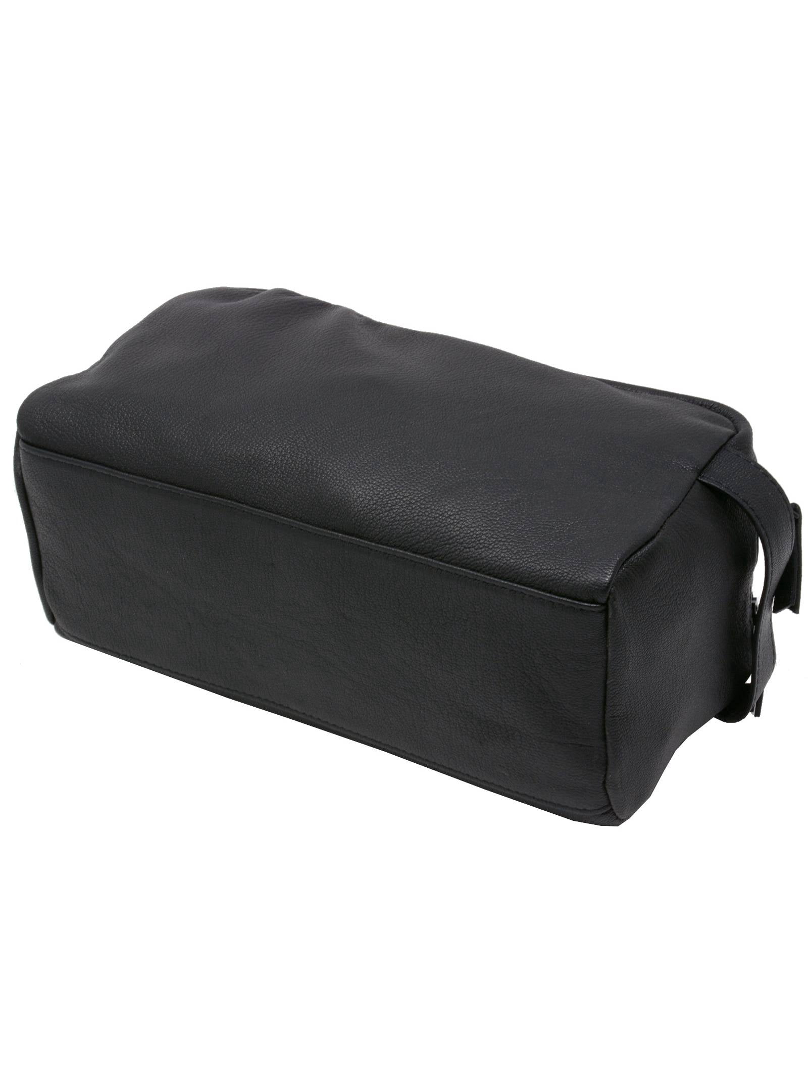 AlpineSwiss Sedona Toiletry Bag Genuine Leather Shaving Kit Dopp Kit Travel Case