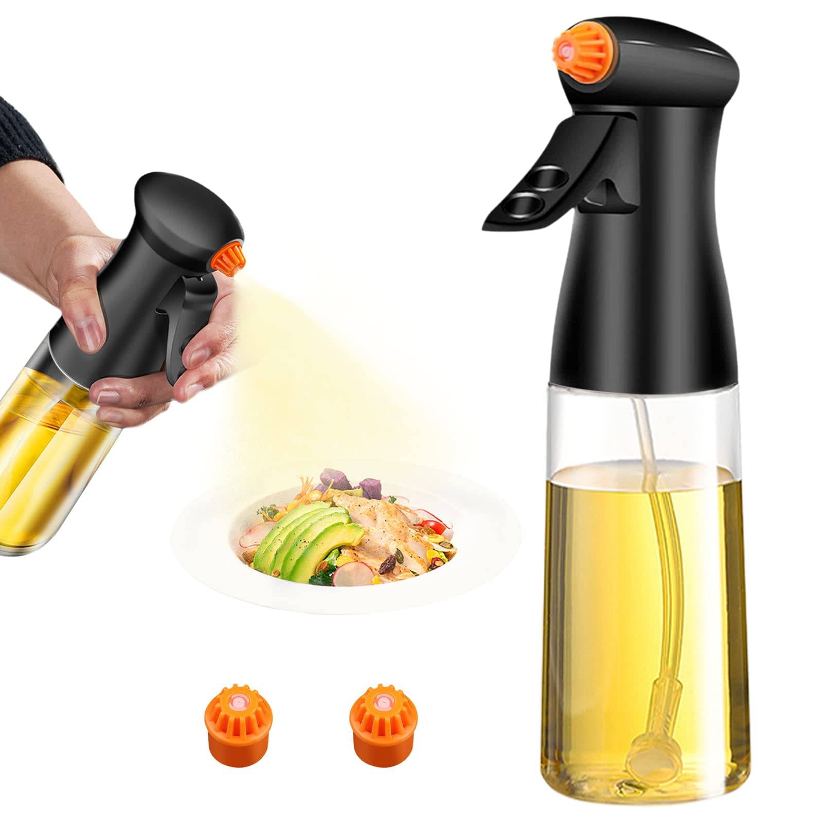 Imucci Oil Sprayer For Cooking 200ml Oil Spray Bottle Oil Dispenser With 3 Nozzles Olive Oil 9783