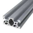 thumbnail image 5 of 700mm Silver V Type 2040 Aluminum Extrusion Profile European Standard Anodized Linear Rail Guide (2PCS 700mm (27.56inch), Silver), 5 of 7