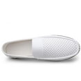thumbnail image 5 of Spring Summer Men's Casual Hollow Loafers Slip On Leather Shoes Breathable Driving Shoes Moccasins Classic Penny Loafer Flats Boat Shoes Big Size, 5 of 10