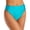 Aqua Sheen, variant on JADE swim Womens High Waist Bikini Swim Bottom Separates
