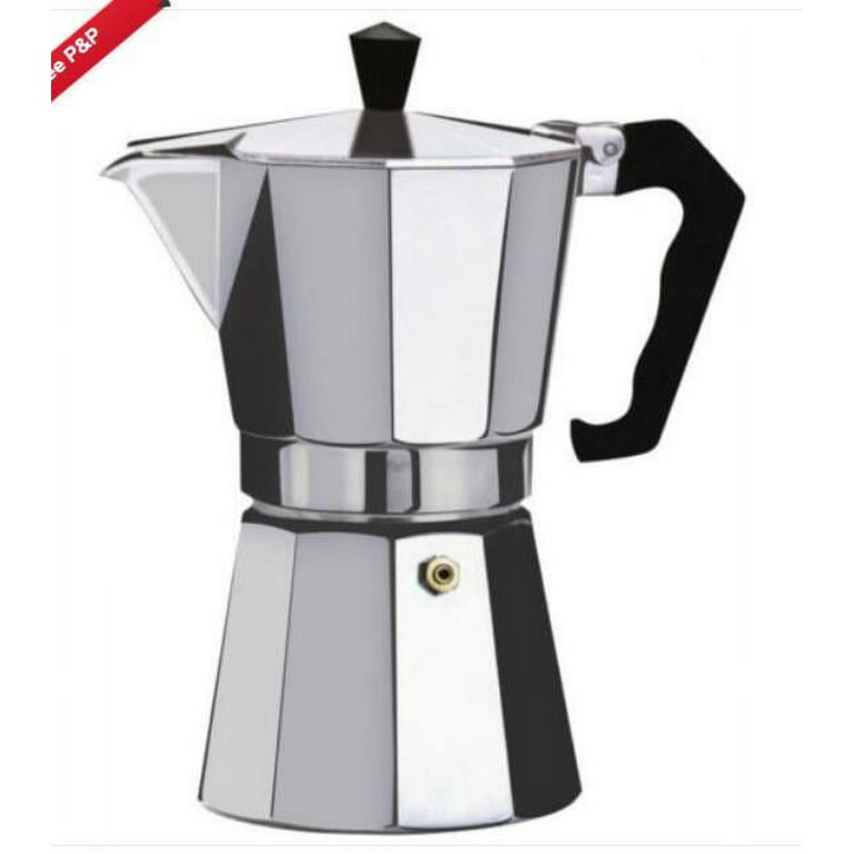  GOWENIC 2 Cup Stovetop Espresso Maker, Moka Pot Classic Italian  Coffee Maker Espresso Maker Stovetop, 100ML Double Head Stainless Steel,  DIY Conduit Coffee Pot: Home & Kitchen