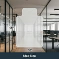thumbnail image 5 of YEERSWAG Office Chair Mat for Carpet Floor 48"x30", Transparent PVC Chair Mat with Grippers, Non-Slip Carpet Protector for Desk Chair, 5 of 8