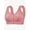 Hot Pink, variant on Wireless Bras for Women Seamless No Underwire Front Closure Bra Seamless No Underwire Everyday Bras Light Pink, Size S/36