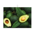 thumbnail image 1 of Fotbe Fresh Avocados Alfombrilla de Secado para Cocina con Estampado, 18x24 Pulgadas, 1 of 7