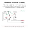 thumbnail image 4 of Interruptor de luz inteligente Aqara sin neutro compatible con HomeKit Google Alexa SmartThings, 4 of 7