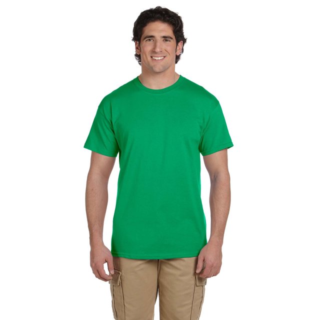 Gildan Men's Ultra Cotton Tee, Irish Green, Large