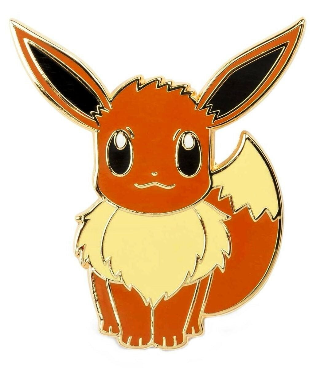 Umbreon Eevee Pin Pokemon Cute Enamel Retro Metal Brooch Badge Lapel 