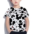 thumbnail image 2 of Camisetas para niños, camisetas bonitas de Mickey Mouse para bebés, ropa de calle de manga corta para niños de 3 a 12 años, camisetas Harajuku para niños y niñas, Disney140 Gao Jinjia LED, 2 of 2